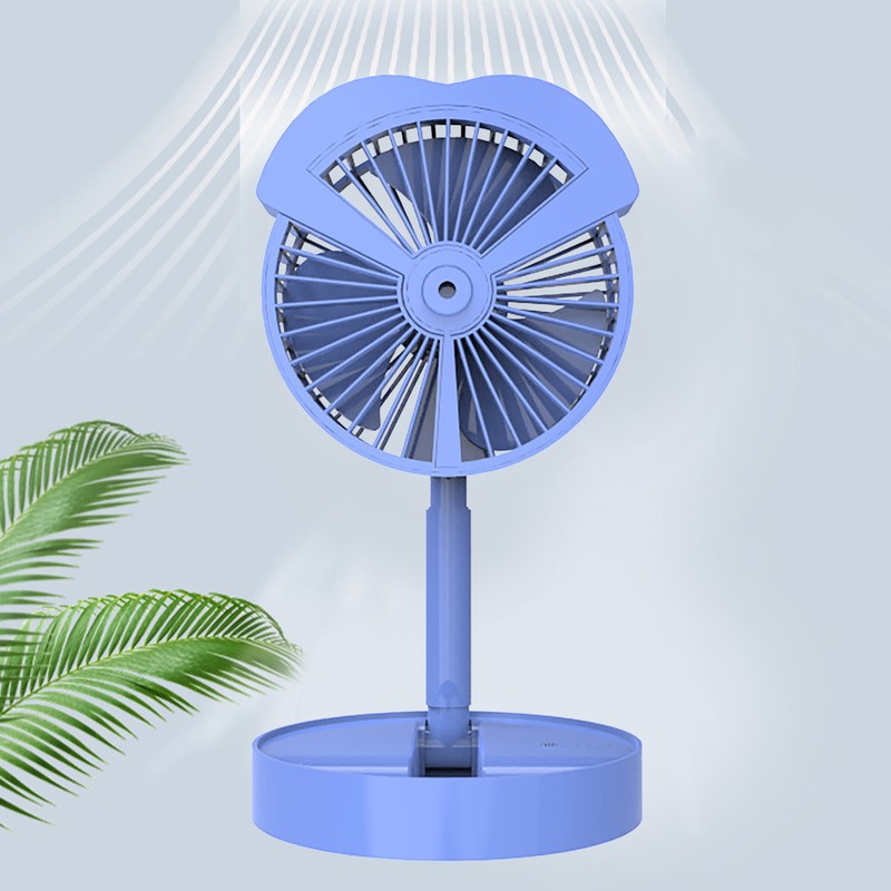 Mini Electric Fan 3 Wind Speeds Cooling Fan Brushless Motor