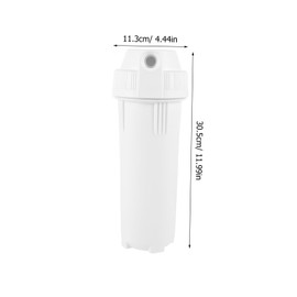 TEHAUX Replacement Water Filter for Countertop Filtration System Efficient Filter Core for Clean Drinking Water User Friendly Installation Simple Design for Home Integration