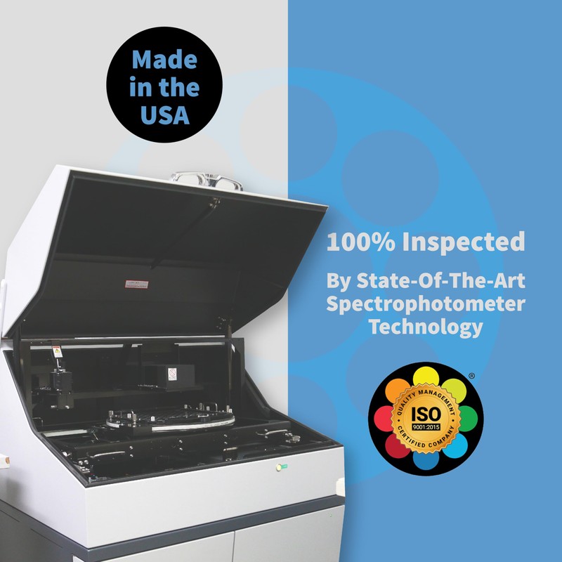 MidOpt Linear Polarizer for Machine Vision, Polarizing Filter, Glare Reduction,