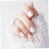 Mikinona Diy Nail Art Supply Rose Flower Nail Gems Manicure