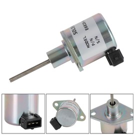 Areyourshop Fuel Shut off Solenoid for For Kioti Engine Stop Solenoid Mechron Ck Dk Rx Tractor E6820-60011 12V