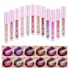 PhantomSky 12PCS Long Lasting Metallic Glitter Liquid Lipstick Collection, Shimmer