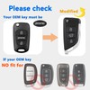 GZXNKEY For Picanto Key Fob Cover Upgrade Key Case For