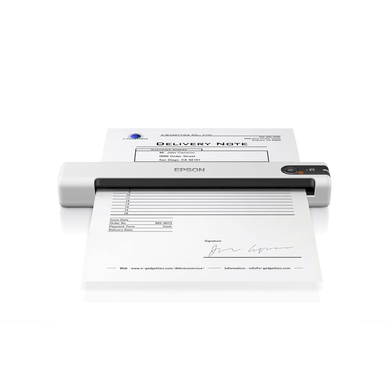Epson WorkForce DS-70 Mobile Business Scanner, white - 10PPM -