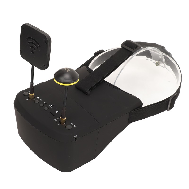 FPV Goggles DVR 5 Inch 5.8Ghz 40CH 800x480 Inbuilt 2000mAh