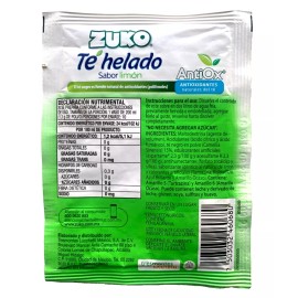 ZUKO 12-Pk ZUKO Cold Tea Lemon Flavored Powdered Drink Mix 13g/.45oz