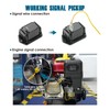 Runleader Digital LCD Tach/Hour Meter, Snap-in Mounting Design for Garden