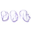 3pcs Cat Dog Muzzle AntiBite Cat Mouth Cover Breathable Transparent