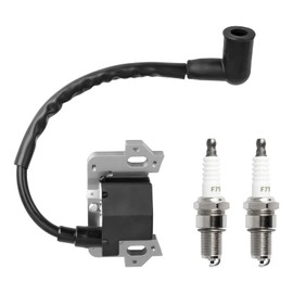GCV160 Ignition Coil with Spark Plug Compatible with Honda Lawn Mower, GCV135 Ignition Module Compatible with Honda GC160 GC135 GC160LA Engine, Coil Module Replaces 30500-ZL8-004, 30500-ZL8-014