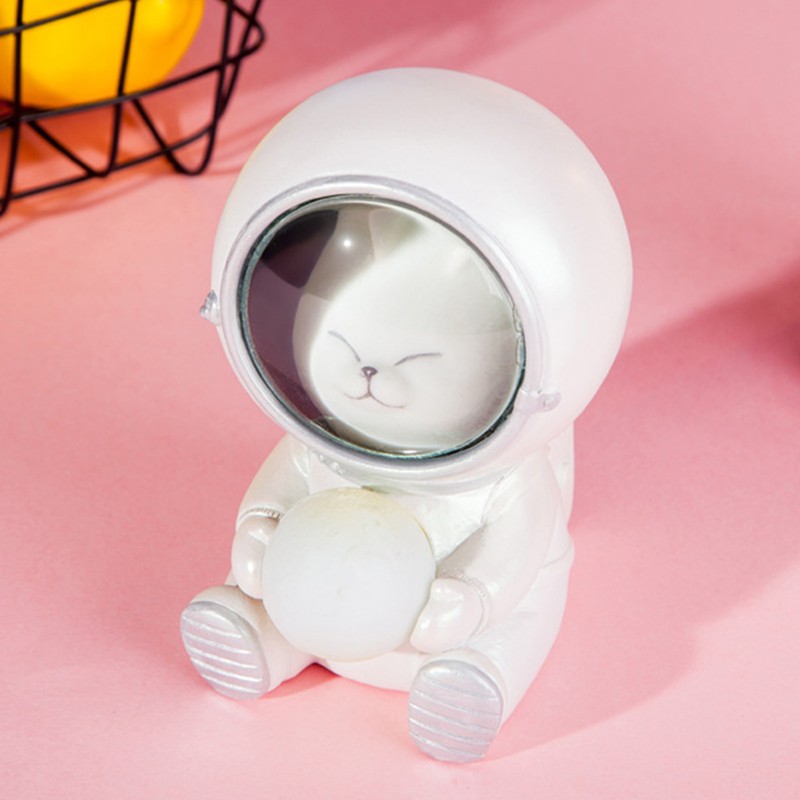 Lovely Cartoon Night Light Children Bedroom Cute Pet Astronaut Nightstand