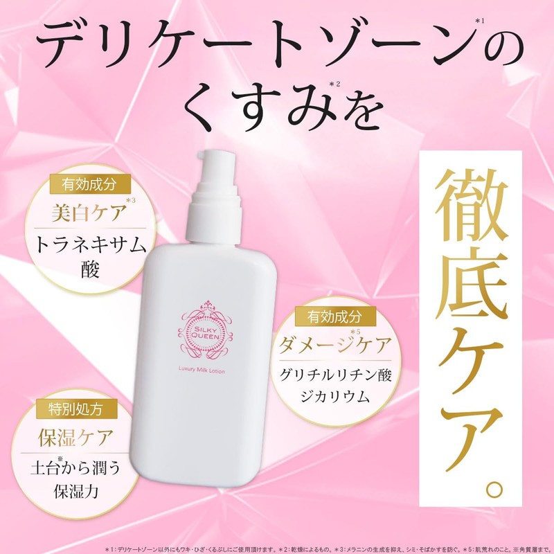 Silky Queen Delicate Zone, 2.2 oz (65 g), Dull, Moisturizing,
