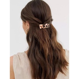 10 Pcs Hair Barrettes for Women Tortoise Shell Barrette Clips for Fine Thin Thick Hair Acetate Small French Hair Clips No Slip Trency Womens Girls Hair Accessories