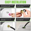 13FT Dehumidifier Drain Hose 3/4" FHT,Leakproof Dehumidifier Hose with Rustproof