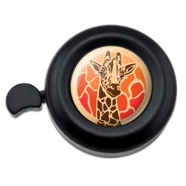 GRAPHICS & MORE Giraffe Orange Circle Bicycle Handlebar Bike Bell