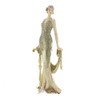 Art Deco "Broadway Belles" Lady Gold/Cream Dress Figurine Ornament 26cm
