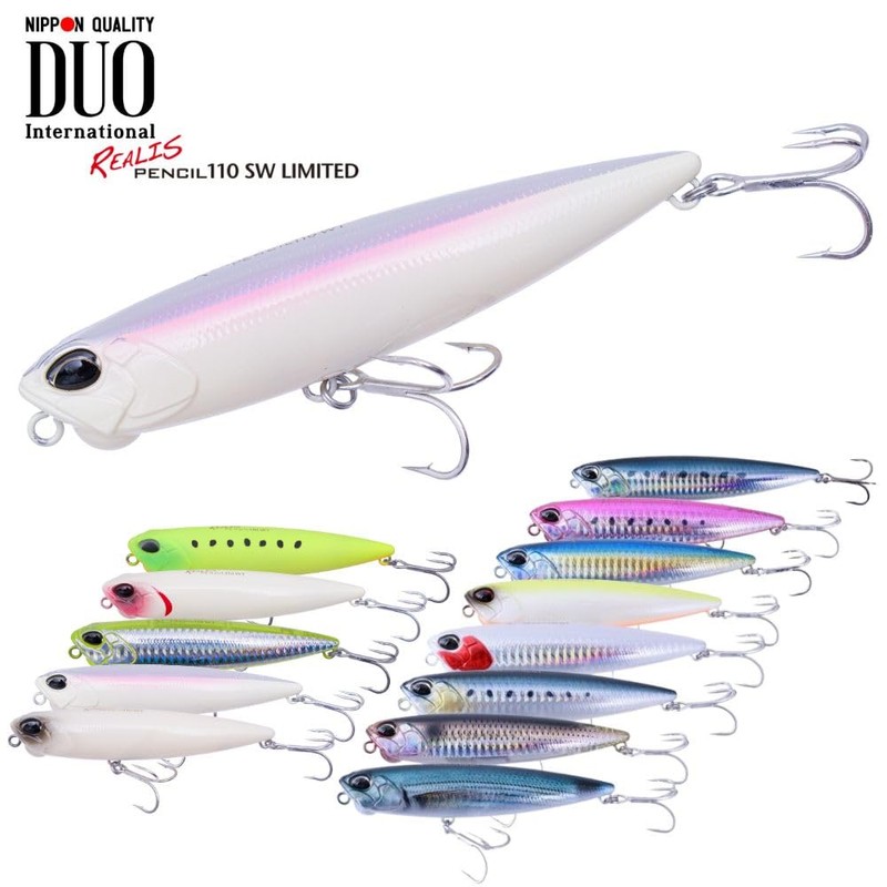DUO International Topwater WTD Lure Realis PENCIL 110SW Limited
