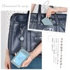 VEISEN Pass Case, Commuter Holder with Reel, Double-Sided, IC Card
