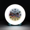 Atlanta Kinderwecker ohne Ticken Piraten Snooze Licht Leuchtring Analog Blau