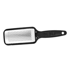 Beavorty Stainless Steel Foot File Exfoliating Scrub Tool for Home and Travel Callus Remover and Pedicure Tool for Softening Dry Skin and Dead Skin Removal