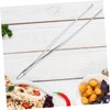 MAGICLULU Stainless Steel with Ergonomic Handle Precision Cooking Tongs for
