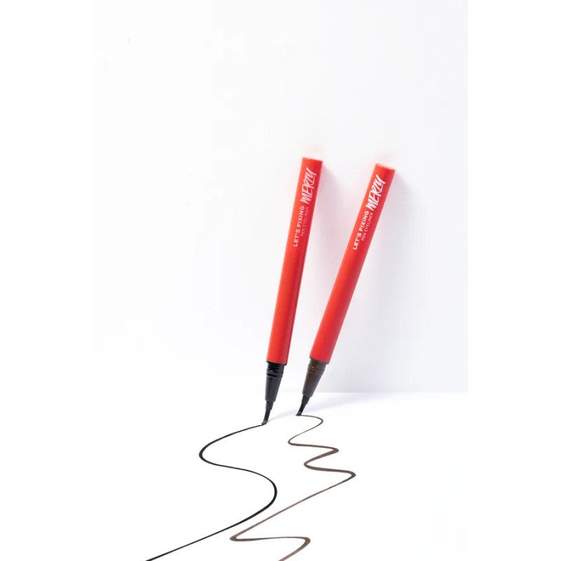 머지 Merzy Let's Fixing Pen Eyeliner Oreo