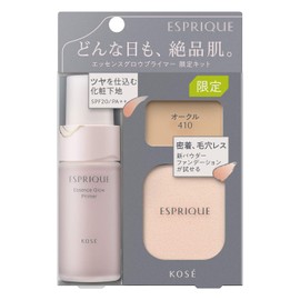 ESPRIQUE Essence Glow Primer Kit Makeup Base Beige Set 1.1 oz (30 g) + 0.7 g Beige Unscented 1 Piece
