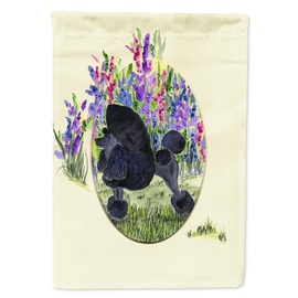 Caroline's Treasures SS8077GF Poodle Garden Flag Mailbox Flag Decorative Yard Flag Banner Outside Patio Artwork Yard Flower Beds, Garden Size, Multicolor