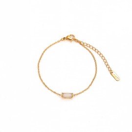 Birthstone Bracelets for Women Gold Dainty Bracelet Adjustable Birthstone Jewelry Friendship Birthday Mom Girlfriend Wife Jewelry Gifts for Her