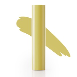 JAVIGA Dull Gold Heat Transfer Vinyl, 12" x15ft Iron On Vinyl, Golden HTV Vinyl Compatible with Cricut All Machines, HTV Heat Transfer Vinyl for Shirts, Heat Press Vinyl Make Your Clothes Special