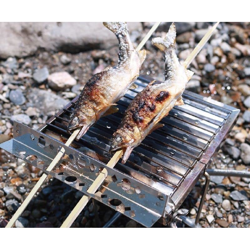 Fishing Samurusha Y051 SOLO Fireside Grilled Fish, Steak