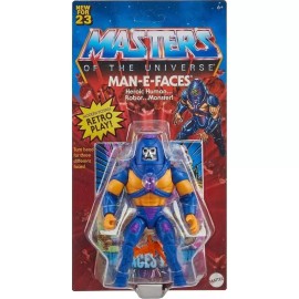 Mattel Masters of the Universe Origins Man-E-Faces Action Figure with Mini Comic Book