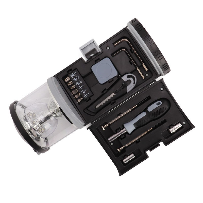 Lantern Hardware Tool Set Multifunction Auto Repair Outdoor Camping Hardware