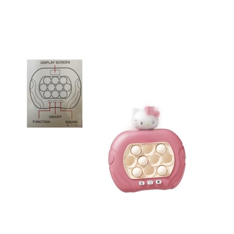 Pop It Electronic Quick Pop Electronic Toy, 4 Modes, with