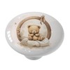 Gotham Decor Classic Teddy Bear H Cabinet Knob/Round Knob/Drawer Pulls