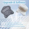 Vezyturly Bath Pillows for Head,Neck,Shoulder and Back Support,Tub SPA Relaxing
