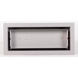Framed OG Floor Vent Luxe 4 in. W. x 10 in. - Grey 1011656221