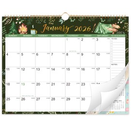 2026 Calendar - 2026 Wall Calendar, Jan. 2026 - Dec. 2026, 15" x 11.5", 12 Months Wall Calendar 2026 with Premium Paper, Strong Twin-Wire Binding, Perfect for Organizing
