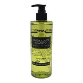 Kundal All Day Smell Cover Youth Shampoo Lime Basil & Mandarin 400ml / 쿤달 올데이 스멜커버 청소년 샴푸 라임 바질 앤 만다린 400ml