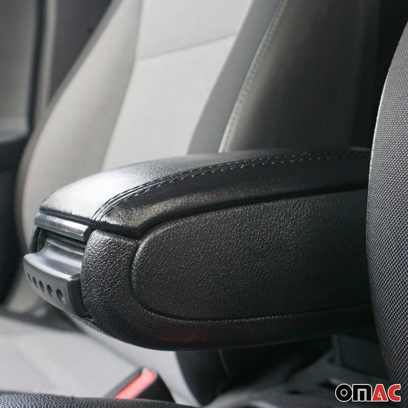 OMAC Black Center Console Armrest for Ford Focus 2012-2014 Plastic