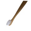 Gatuida 4pcs Biodegradable Bamboo Toothbrushes with Ergonomic Handle for Adults