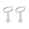 T Tulead 5PCS Square Socket Wrench Key 2"1.5" for Drawers,
