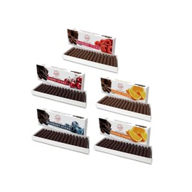 Sweets Chocolate Sticks Full Variety Pack of 5 Flavors