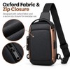 Men’s Sling Bag for Daily Commute – Oxford Crossbody Chest