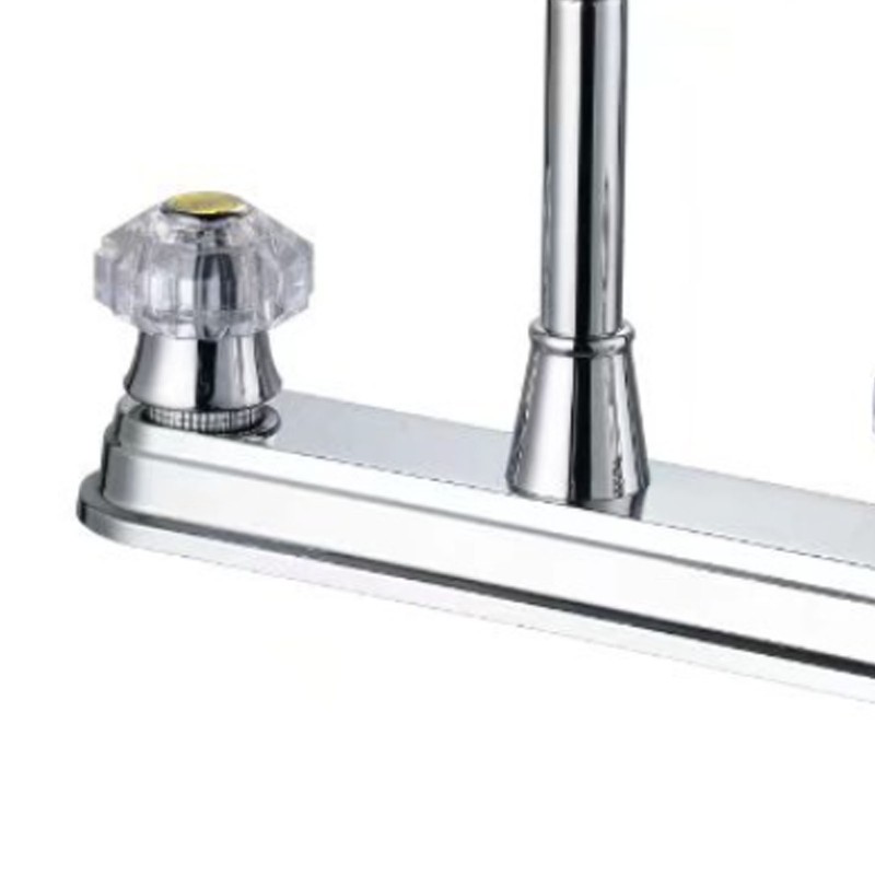 Kitchen Sink Faucet with Pull Down Sprayer Cold and Hot