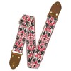 VANSUN VANSUN Vibrant Floral Pattern Guitar Strap with Pick Pocket,