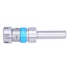 Collet Chuck Holder Floating Tapping Tool Extension Rod Straight Shank