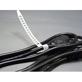 Techno Banes TSTA157PK-W0-20 Cable Ties 6.2 inches (15.7 cm), Pack of 20 (White)