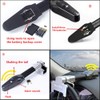Vechkom Steering Wheel Lock Anti-Theft Device with Alarm Security Car
