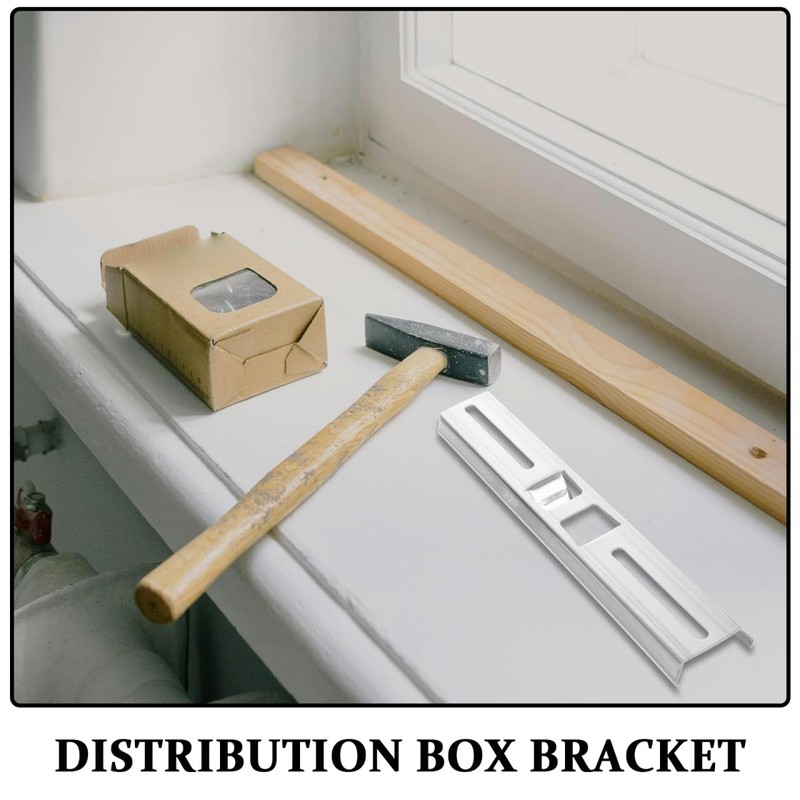 JECOMPRIS Distribution Box Accessories Stainless Steel Pole Mount Pole Mounting
