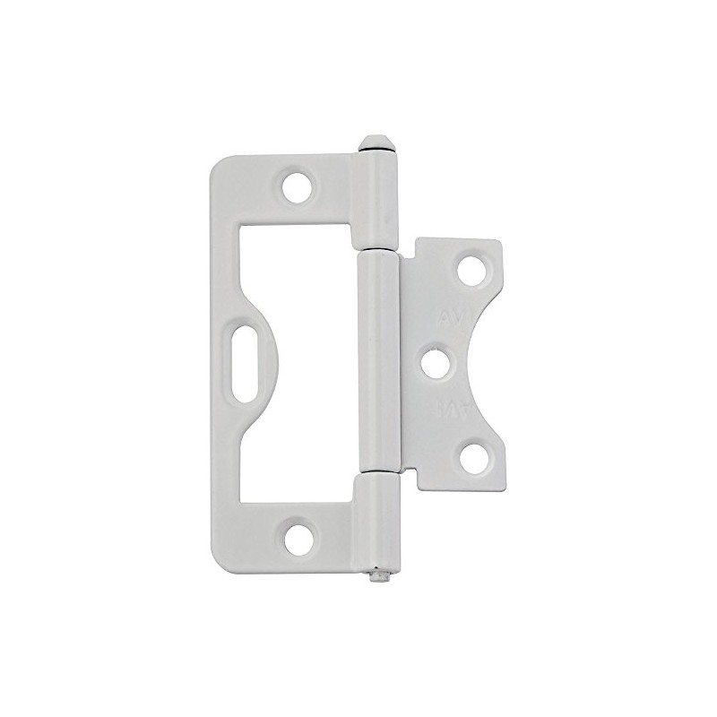 3" Non-Mortise Butt Hinges - Satin Nickel